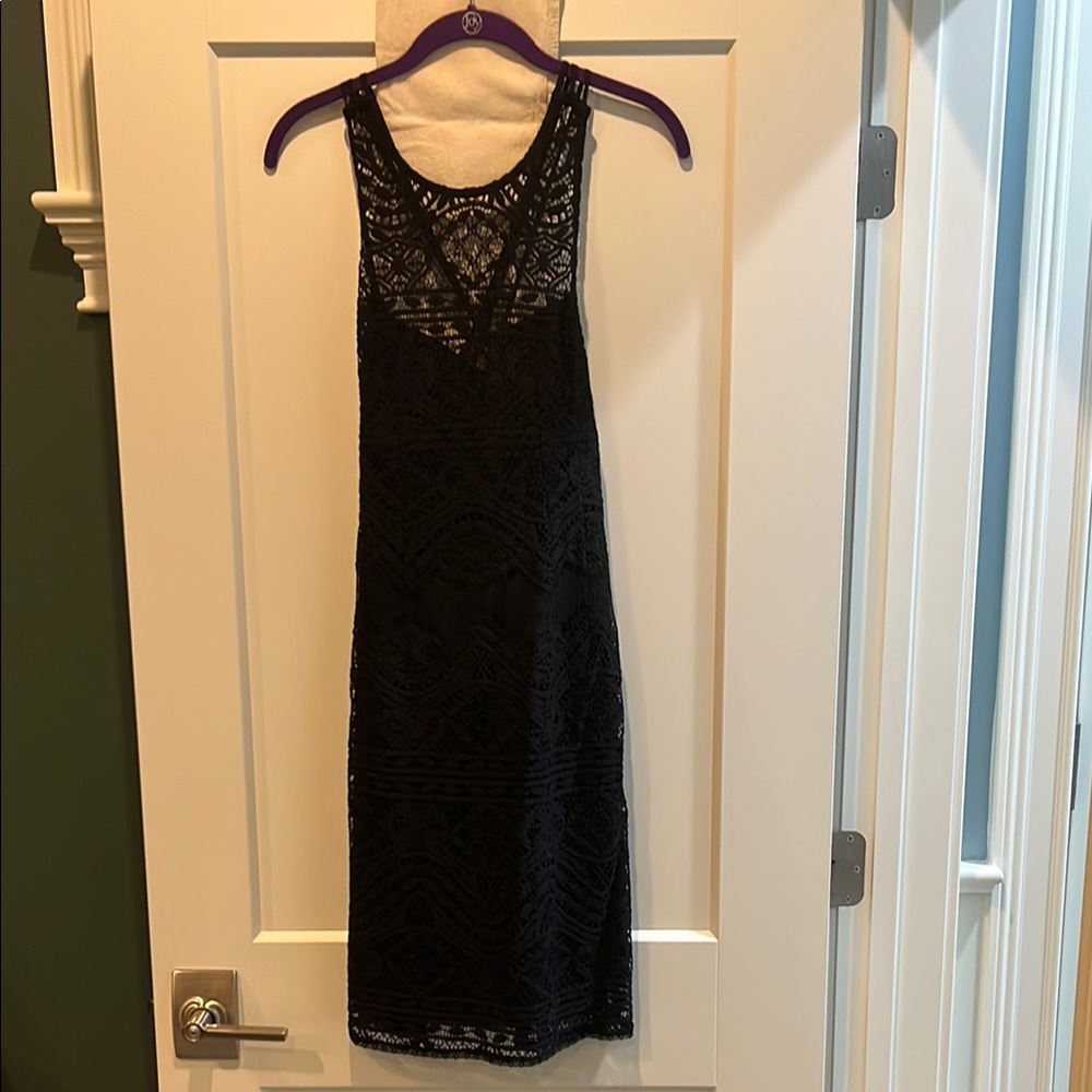 Nanette Lepore Black Lace Dress